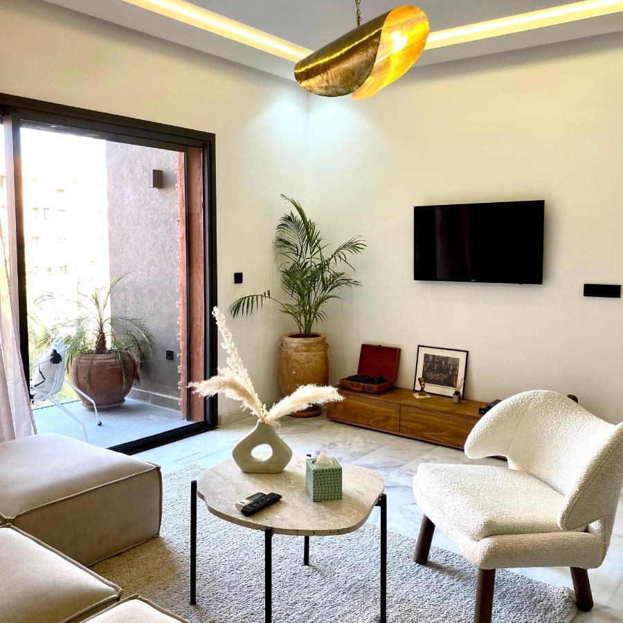 Rooftop Pool, Bright & Cozy Apartment In City Center Marrakesh Exterior photo